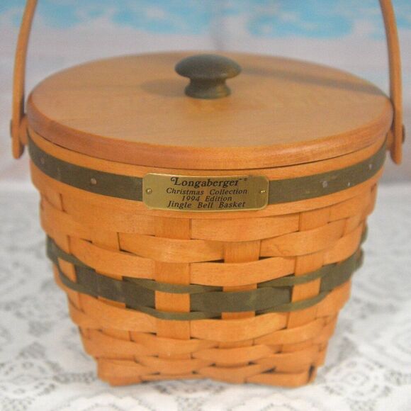 Longaberger Jingle Bell Basket 1994 Edition - Picture 2 of 6